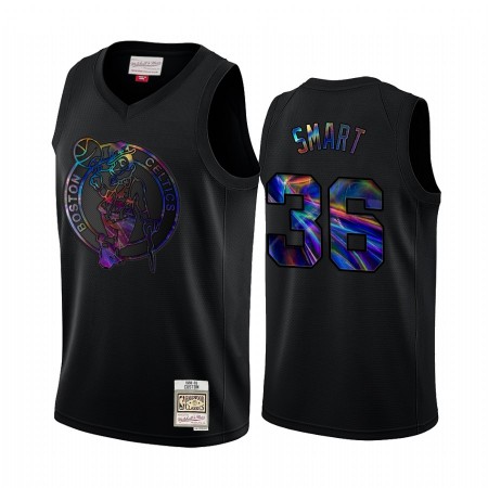 NBA Mænd Trøje Boston Celtics Marcus Smart 36 Iridescent HWC Collection Swingman